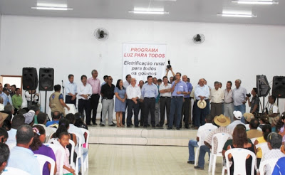 Luz para todos chega aos municípios de Porangatu, Campos Belos e Monte Alegre