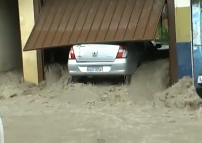 Site metereológico “De Olho no Tempo” também noticia temporal