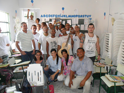 Escola estadual de Campos Belos leva educação ao presídio local