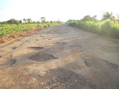 Rodovia TO-110 está à beira do colapso