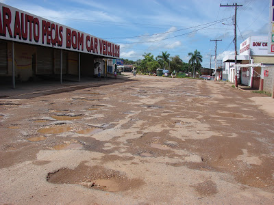 Péssimo estado do perímetro urbano da GO-118 em Campos Belos sugere ato de improbidade