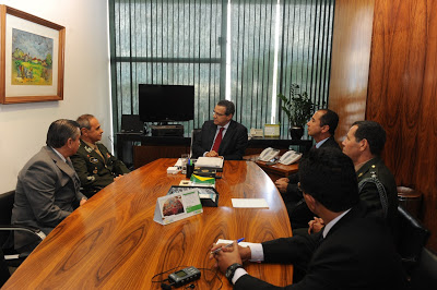 Ontem fomos recebidos pelo presidente da Câmara do Deputados