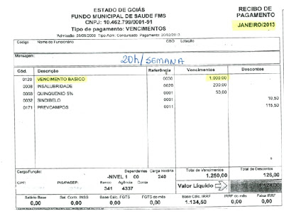 Enquanto a prefeitura continua calada, servidores divulgam contracheques com diferença salarial