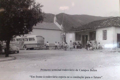 História de Campos Belos: imagem mostra antigo centro da cidade