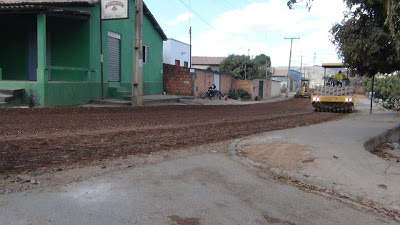 Obras da GO-118 chegam ao perímetro urbano de Campos Belos