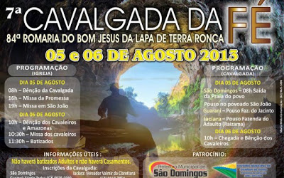 Terra Ronca recebe a Festa de Bom Jesus da Lapa