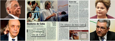 Comentário de leitor: Revista Veja já aplaudiu médicos cubanos. Publicação chegou a descrever a precária situação de Arraias (TO)