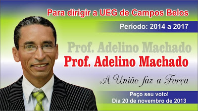 Adelino Machado vence eleições na UEG