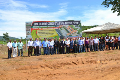 Reitor do IFG vai a Campos Belos e diz que obras do Campus estão atrasadas. Dilma Rousself poderá vir à inauguração