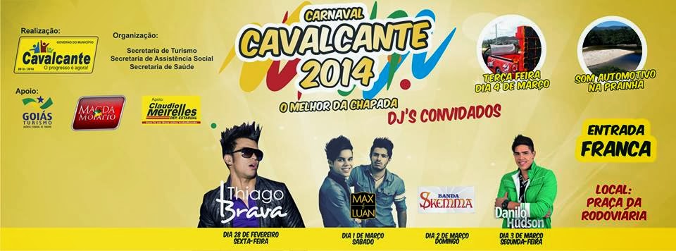 Thiago Brava anima Carnaval de Cavalcante (GO)