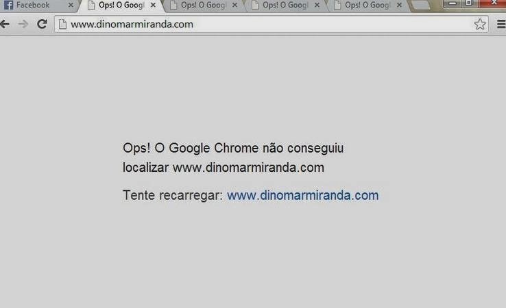 Acesso ao Blog apresenta problemas técnicos