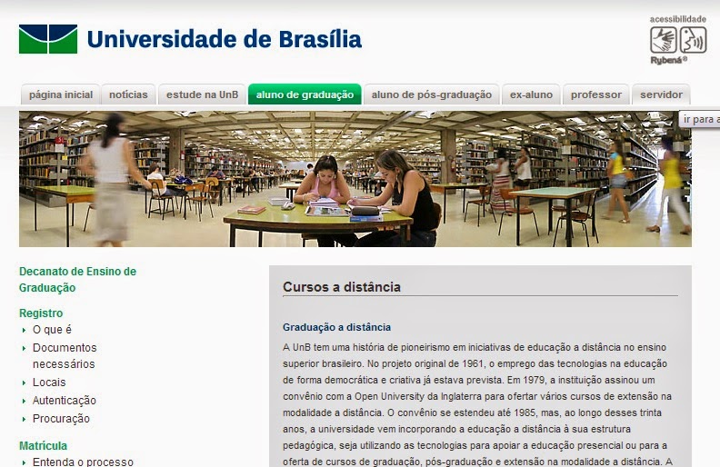 UnB é a 1.ª federal a criar curso aberto on-line