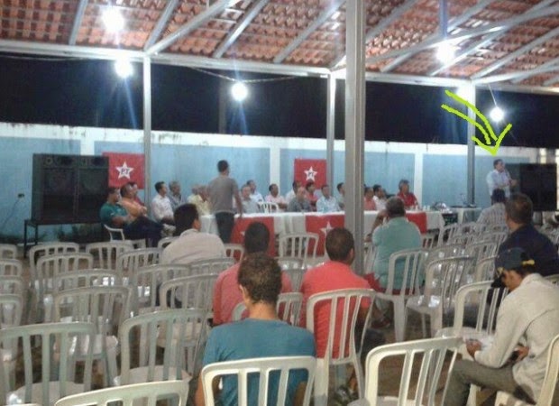 Encontro realizado por Gomide em Posse reuniu pouca gente