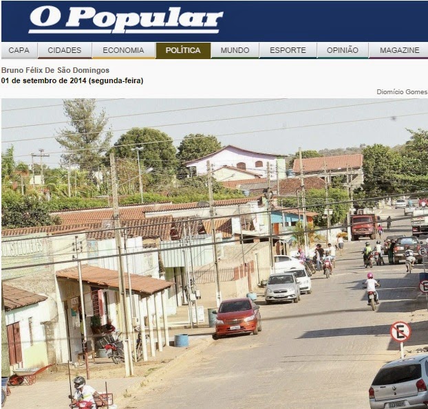 Deu no “O Popular”: São Domingos e o troca-troca de prefeito que virou piada