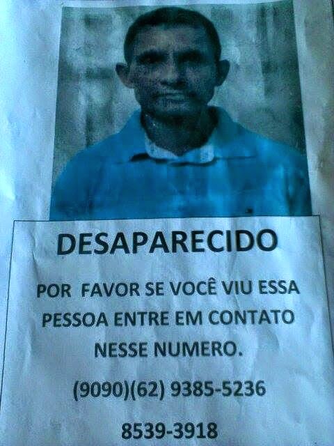 Família procura João Barbosa, desaparecido em Goiânia desde a última quinta-feira (16)