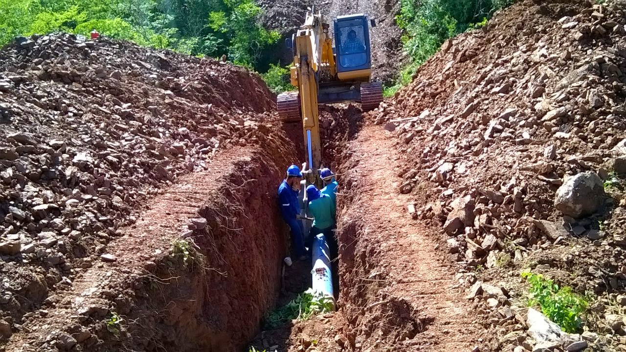 Obras da adutora do rio mosquito seguem aceleradas, diz prefeitura