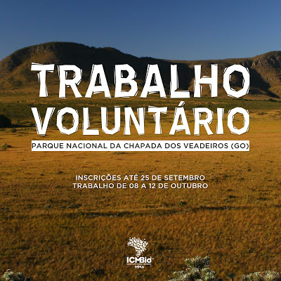Parque Nacional da Chapada dos Veadeiros (GO) abre inscrição para trabalho voluntário