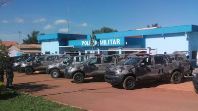 Tensão agrária: tropa de choque chega a São João da Aliança (GO) para desocupar fazenda Cerrado