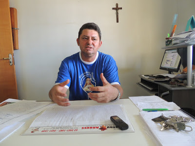 Padre Iraçon se despede da paróquia de Campos Belos (GO) e assume Dianópolis (TO)