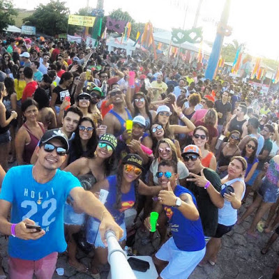 Imagens do Dia: Carnaval em Arraias (TO)