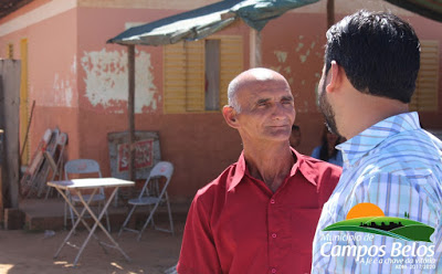 Acompanhado de secretários e vereadores, Eduardo Terra leva benefícios ao distrito Pouso Alto