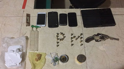 Polícia Militar apreende cocaína, armas e munição em São João da Aliança