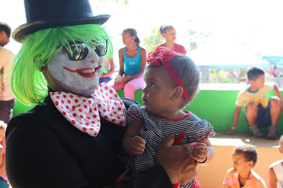 Celebração e muito alegria em comemoração ao Dia da Criança