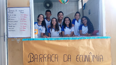 Moeda simbólica é usada em Feira Cultural e Científica de colégio em Novo Alegre (TO)