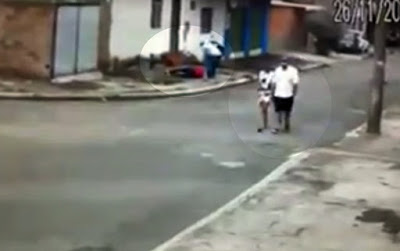Câmeras filmam homem sendo executado no Parque  Atheneu, em Goiânia