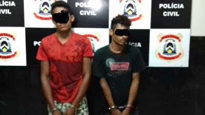 Presa dupla acusada de render idoso, amarrar e roubar R$ 1.400, em Taguatinga (TO)