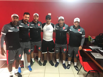 Conhecimento: técnico da seleção de futebol de Campos Belos, Kássio Fernando, faz curso de gestão no Vila Nova