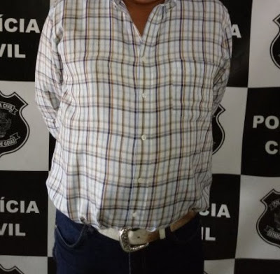 Polícia Civil prende suspeito de dar prejuízo de quase meio milhão de reais para empresários em Niquelândia (GO)