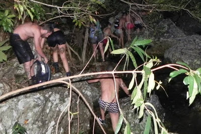 “Ficamos sete horas presos”, conta turista ilhada em cachoeira na Chapada