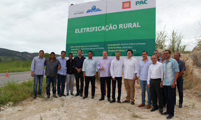 Ministro de Minas e Energia e Carlesse inaguram Luz para Todos em Arraias (TO)