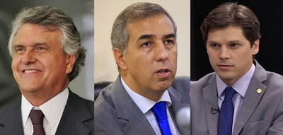 Eleições Goiás: Caiado tem 39,7%; José Eliton, 6,7%, e Daniel, 6,2%