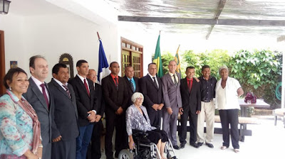 Câmara de Vereadores de Arraias (TO) entrega do título de cidadã à Professora Dra. Mireya Suarez. Na década de 70, pesquisadora fez pesquisa no município e publicou nos EUA