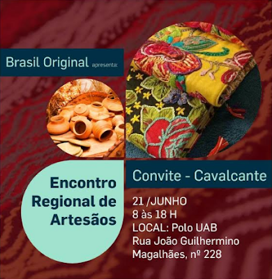 Encontro Regional de Artesãos de Cavalcante (GO) acontece no dia 21 de junho
