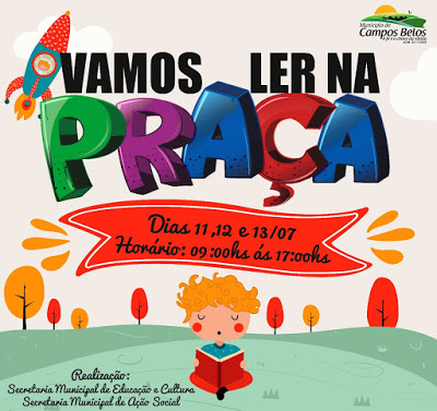 Projeto “Vamos Ler da Praça”