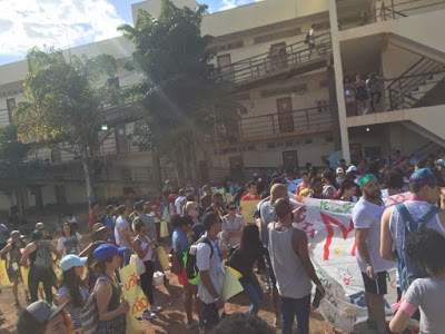 Alunos protestam por melhorias em unidades da Casa do Estudante no Tocantins