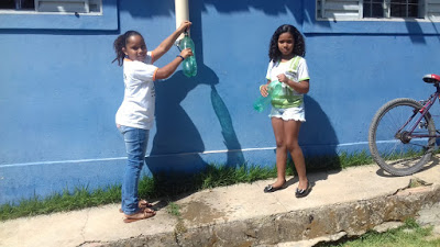 Integração família escola: Em projeto sustentável, escola infantil de Campos Belos implanta horta com irrigação de ar-condicionado