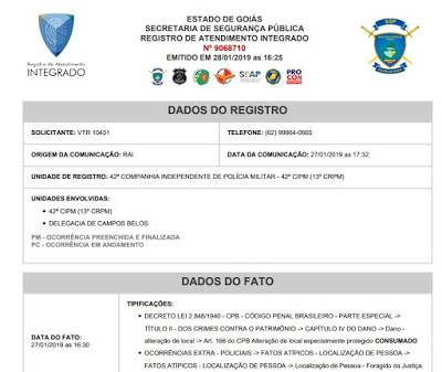 Agentes prisionais também teriam participado da prisão de fugitivos do presídio de Campos Belos (GO). Comentários ofensivos voltam a atacar este canal de comunicação