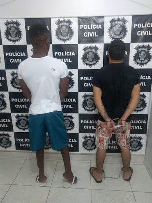 Polícia Civil prende dois assaltantes de Monte Alegre de Goiás. Sob violência, a vítima perdeu R$ 800