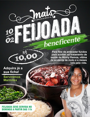 Campos Belos (GO): Feijoada beneficente ocorre no próximo domingo (10)