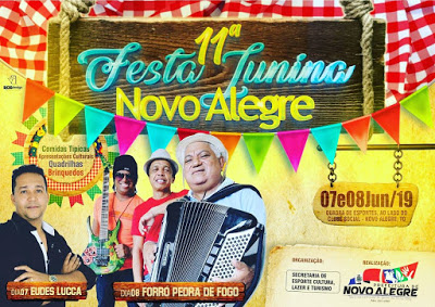 11ª Festa Junina de Novo Alegre (TO)