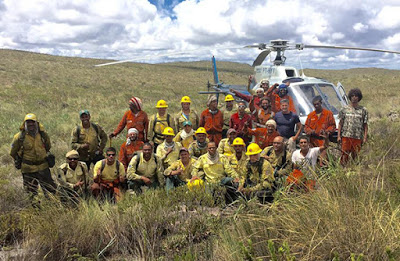 DF faz curso de Resgate de Fauna em Incêndio Florestal para os brigadistas