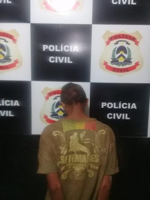 Homem é preso em flagrante estuprando mulher em Taguatinga (TO). A vítima foi uma senhora deficiente