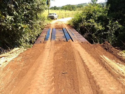 Prefeitura de Campos Belos refaz a Ponte do Gameleira