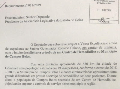 Caiado pede em Brasília o cancelamento da concessão da Enel em