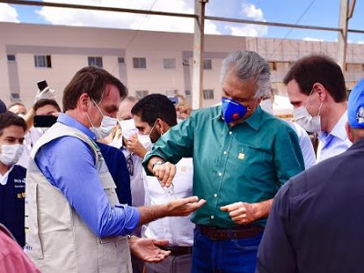 Caiado confirma obrigatoriedade do uso de máscara em Goiás a partir de segunda (20)