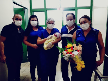 Hospital de Taguatinga (TO) registra primeiro parto sob a administração do prefeito Paulo Roberto